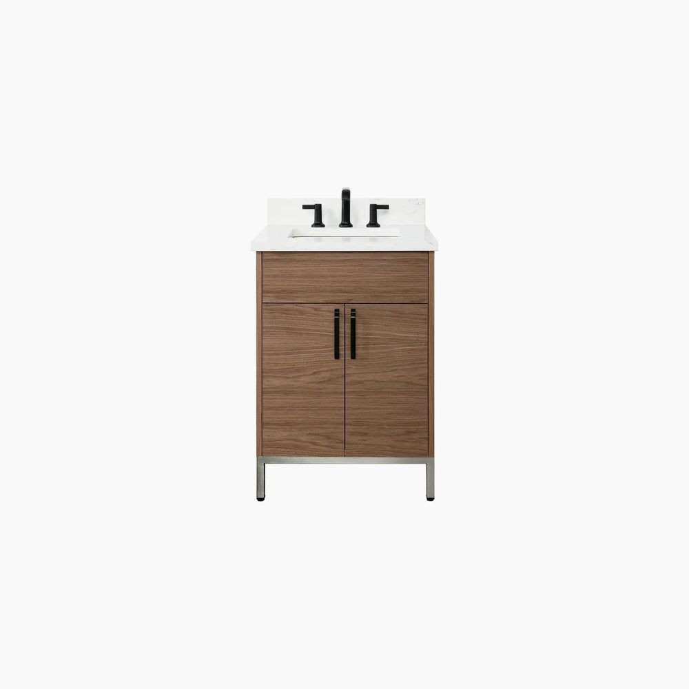 
                  
                    Austin SLIM 24" American Black Walnut Bathroom Vanity Teodor Bathroom Vanity Canada
                  
                