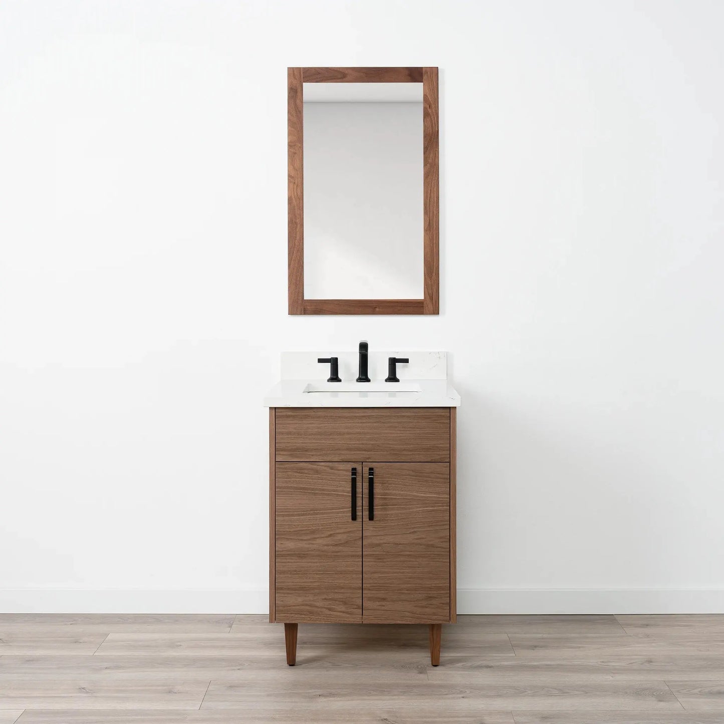 
                  
                    Austin SLIM 24" American Black Walnut Bathroom Vanity Teodor Bathroom Vanity Canada
                  
                