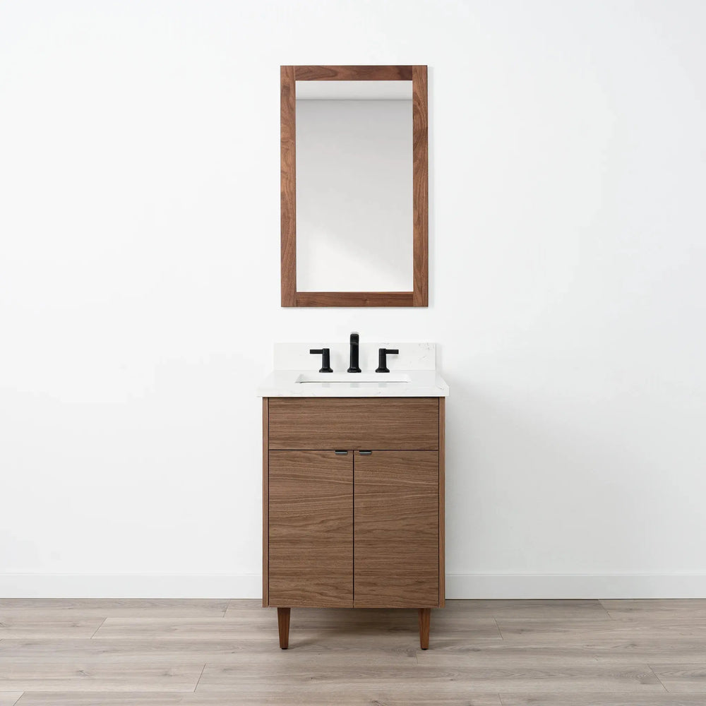 
                  
                    Austin SLIM 24" American Black Walnut Bathroom Vanity Teodor Bathroom Vanity Canada
                  
                