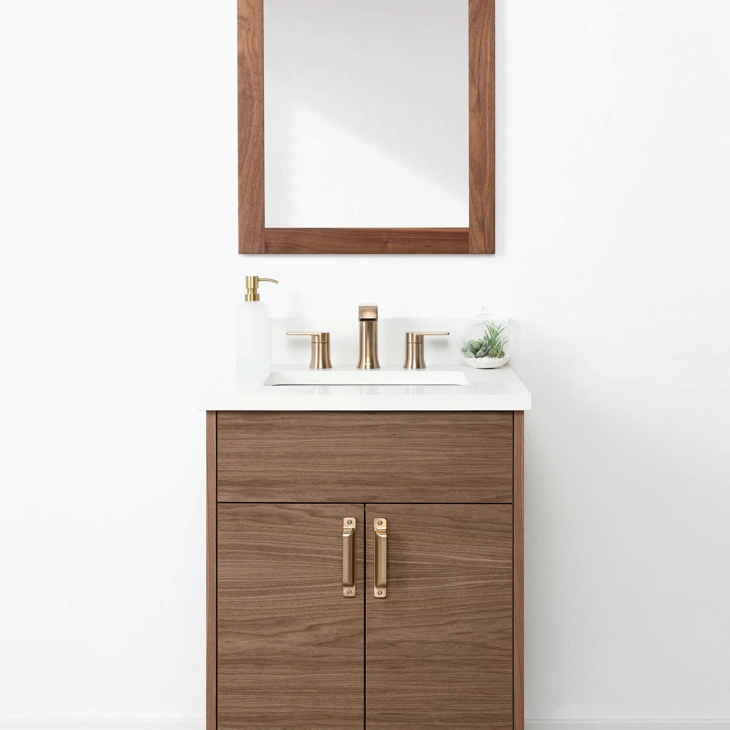 
                  
                    Austin SLIM 24" American Black Walnut Bathroom Vanity Teodor Bathroom Vanity Canada
                  
                