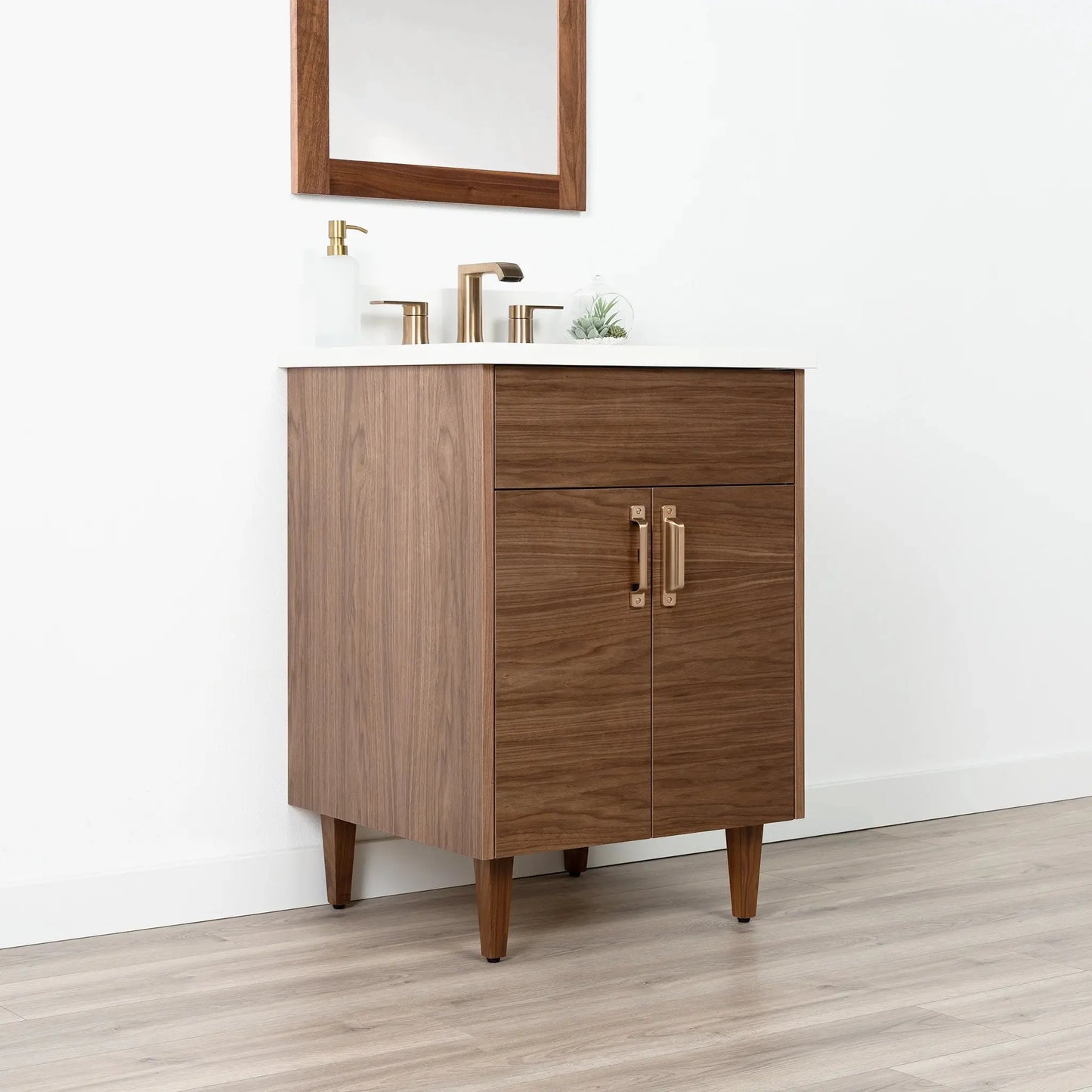 
                  
                    Austin SLIM 24" American Black Walnut Bathroom Vanity Teodor Bathroom Vanity Canada
                  
                