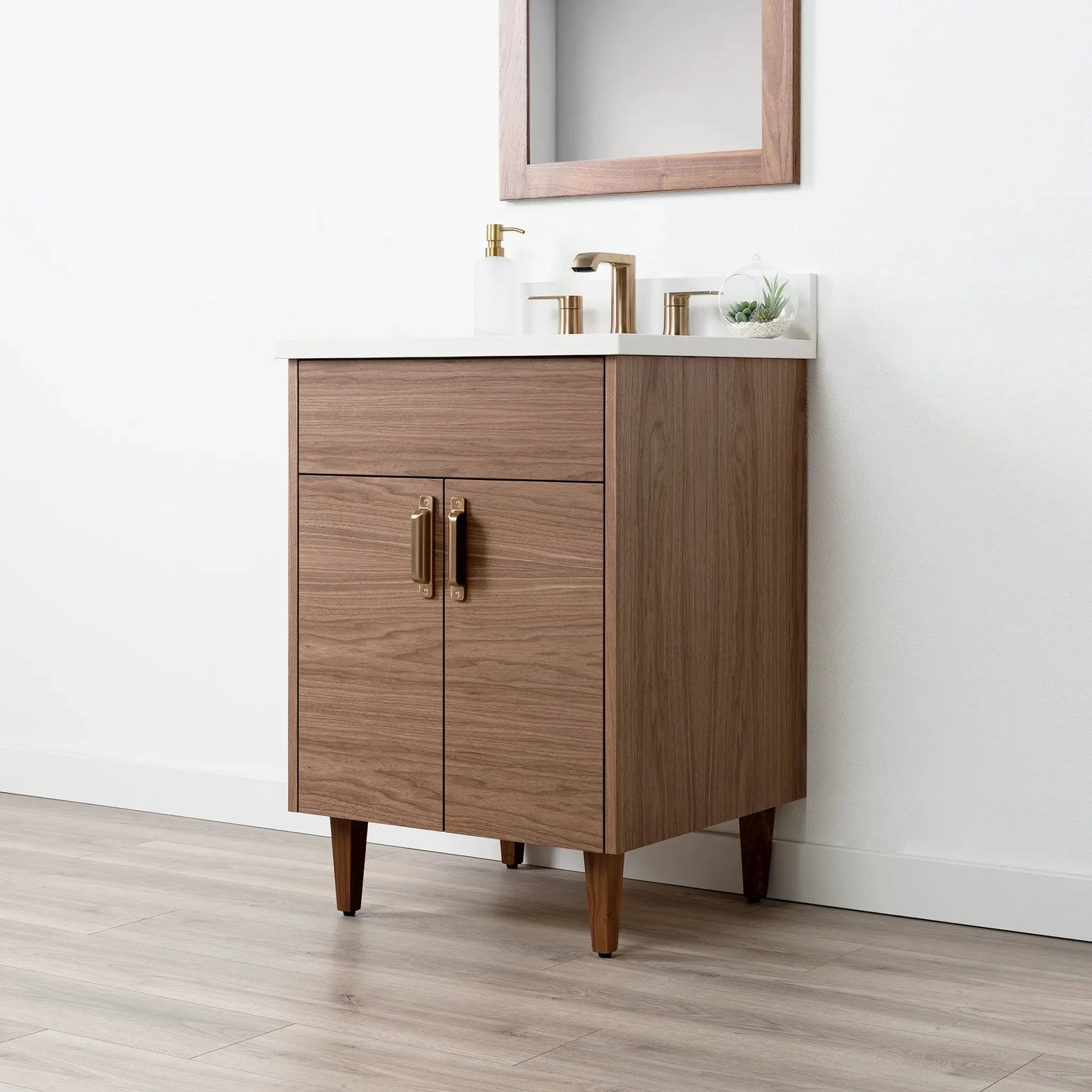 
                  
                    Austin SLIM 24" American Black Walnut Bathroom Vanity Teodor Bathroom Vanity Canada
                  
                