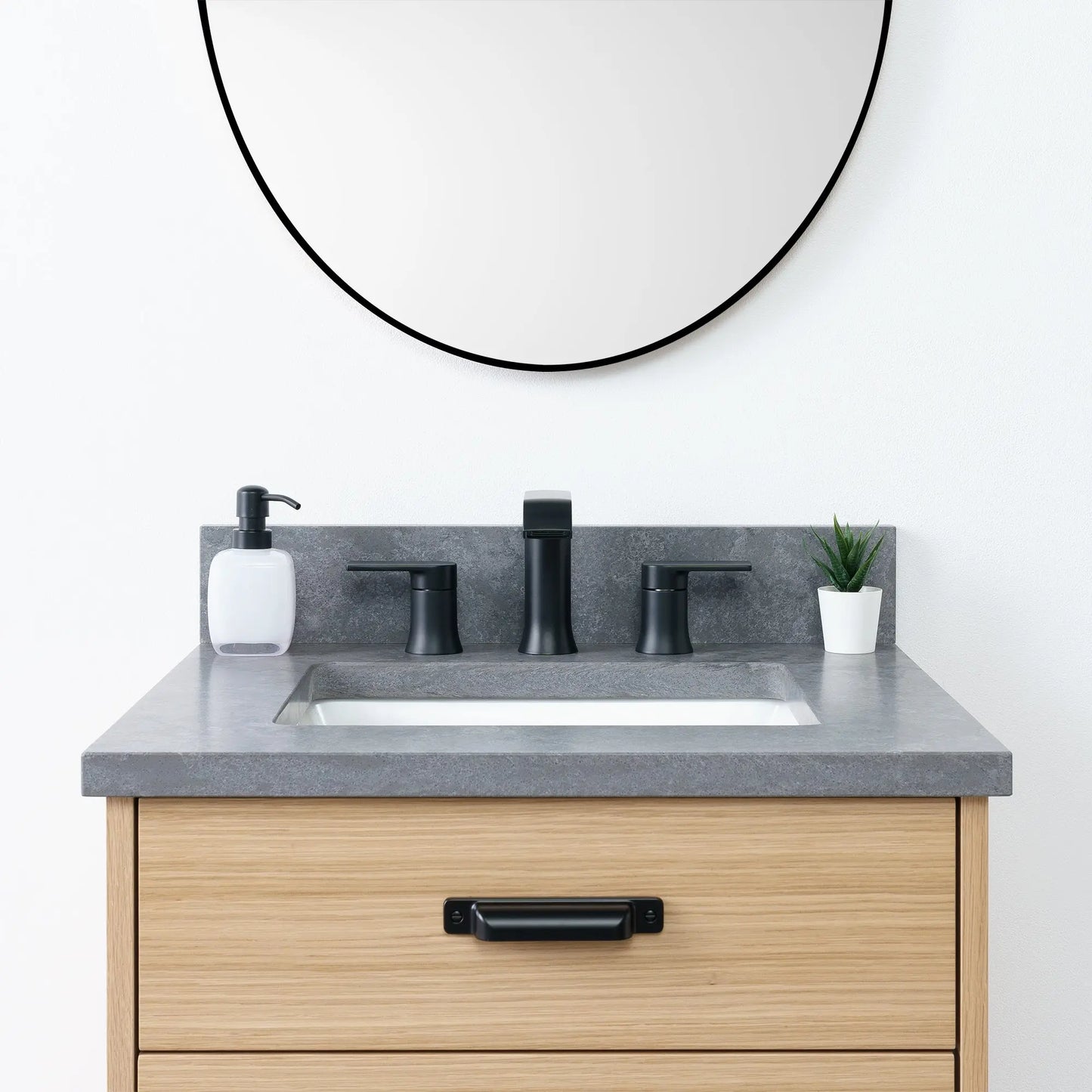 
                  
                    Austin 24" Natural White Oak Bathroom Vanity - Teodor Vanities
                  
                