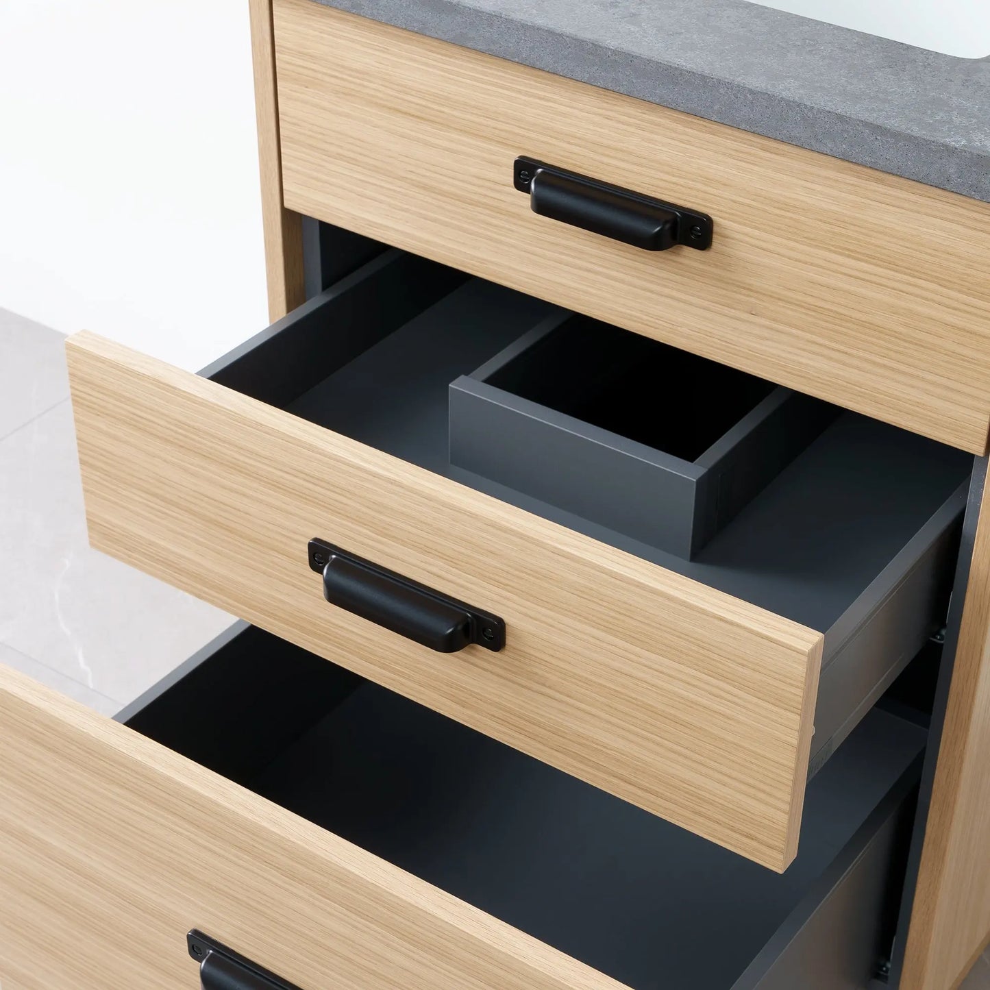 
                  
                    Austin 24" Natural White Oak Bathroom Vanity - Teodor Vanities
                  
                