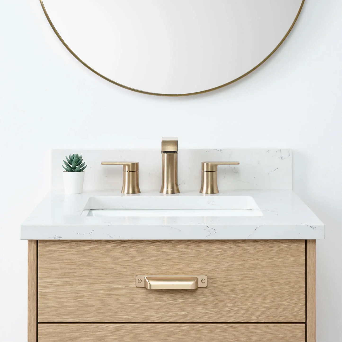 
                  
                    Austin 24", Teodor® Wall Mount Natural White Oak Vanity Teodor Bathroom VanityCanada
                  
                