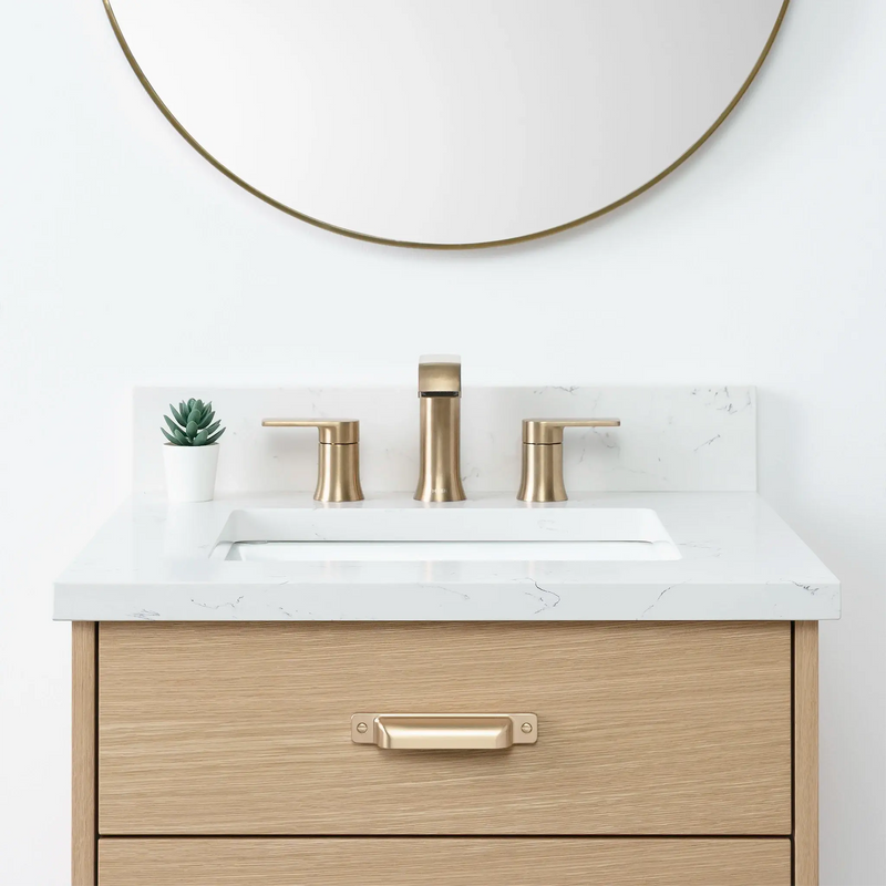 Austin 24", Teodor® Wall Mount Natural White Oak Vanity Teodor Bathroom VanityCanada