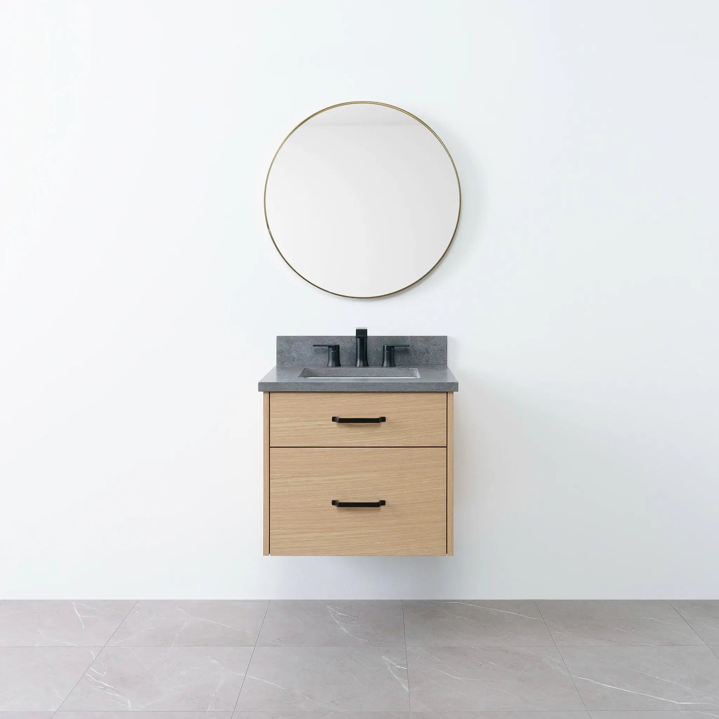 
                  
                    Austin 24", Teodor® Wall Mount Natural White Oak Vanity Teodor Bathroom VanityCanada
                  
                