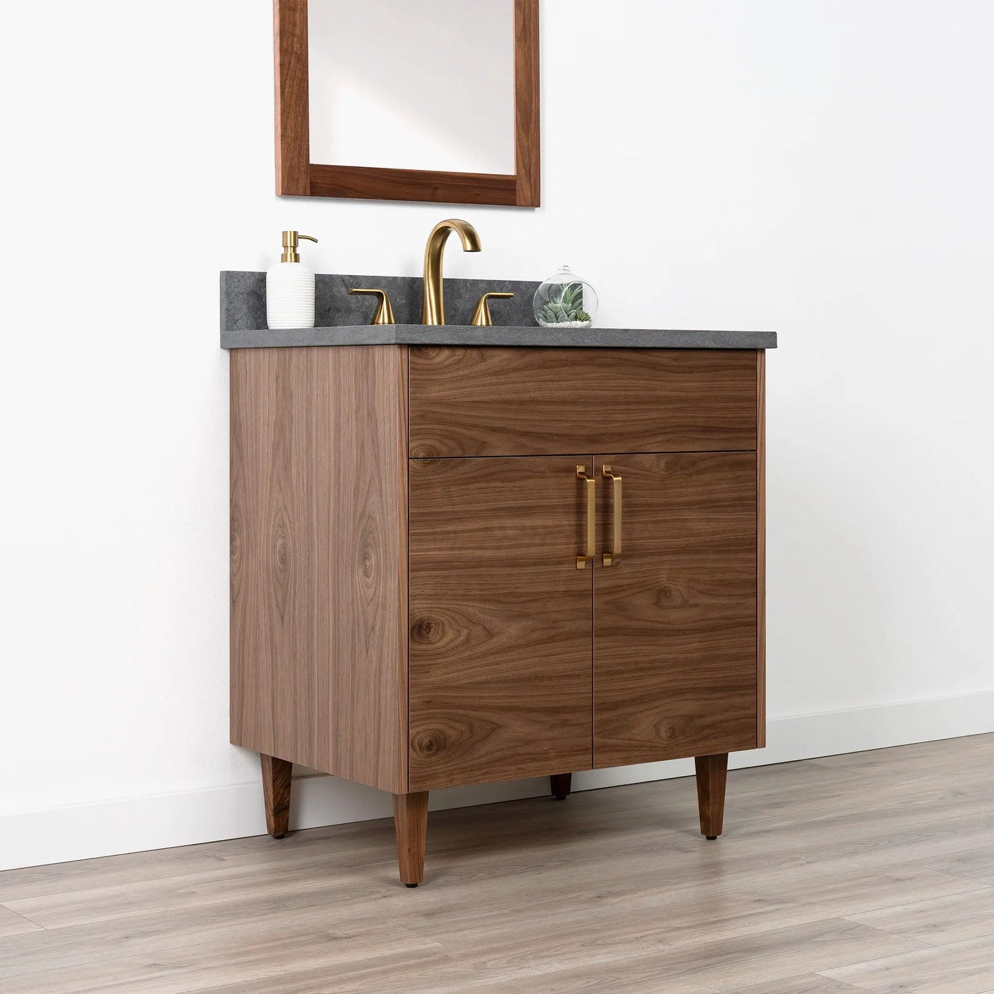 
                  
                    Austin SLIM 30" American Black Walnut Bathroom Vanity Teodor Bathroom Vanity Canada
                  
                