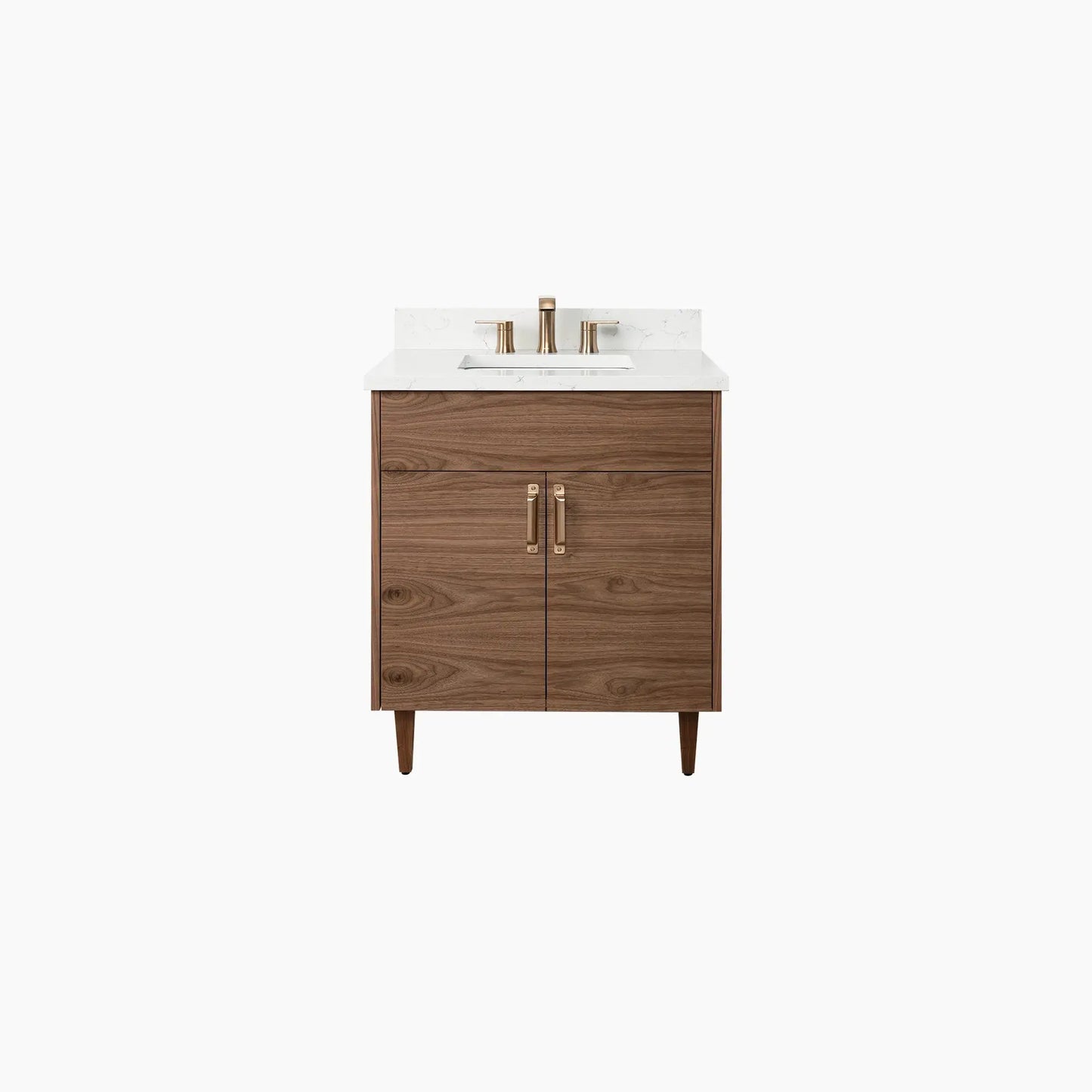 Austin SLIM 30" American Black Walnut Bathroom Vanity Teodor Bathroom Vanity Canada