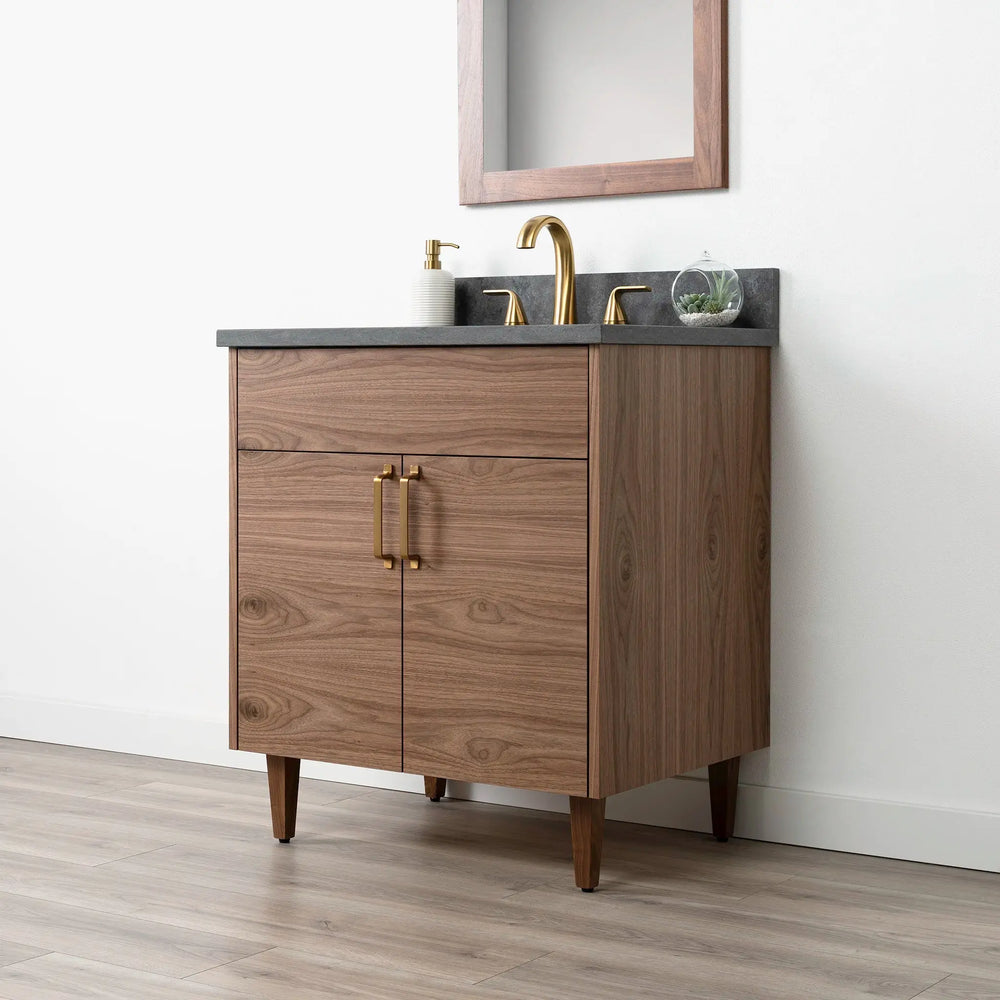 
                  
                    Austin SLIM 30" American Black Walnut Bathroom Vanity Teodor Bathroom Vanity Canada
                  
                