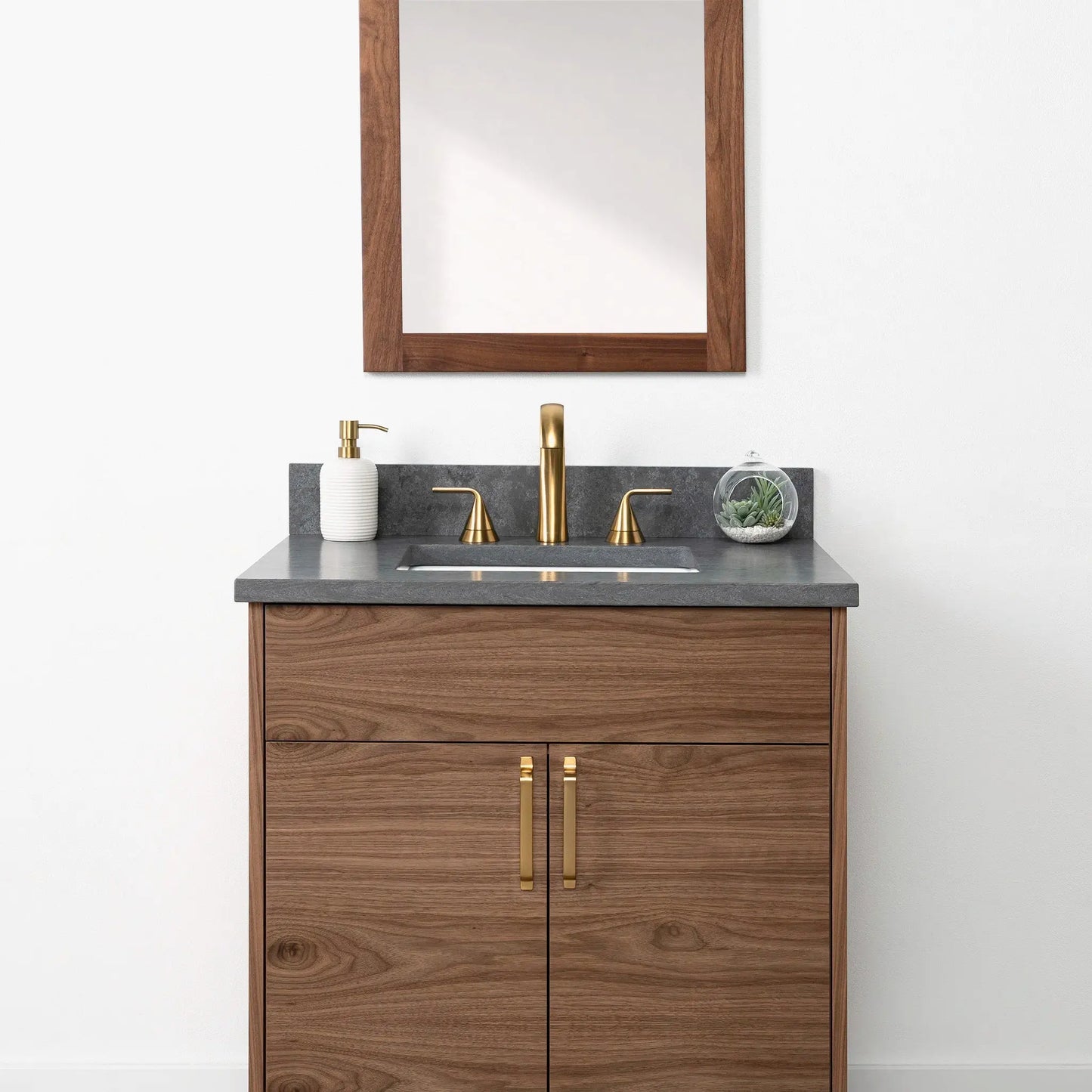 
                  
                    Austin SLIM 30" American Black Walnut Bathroom Vanity Teodor Bathroom Vanity Canada
                  
                