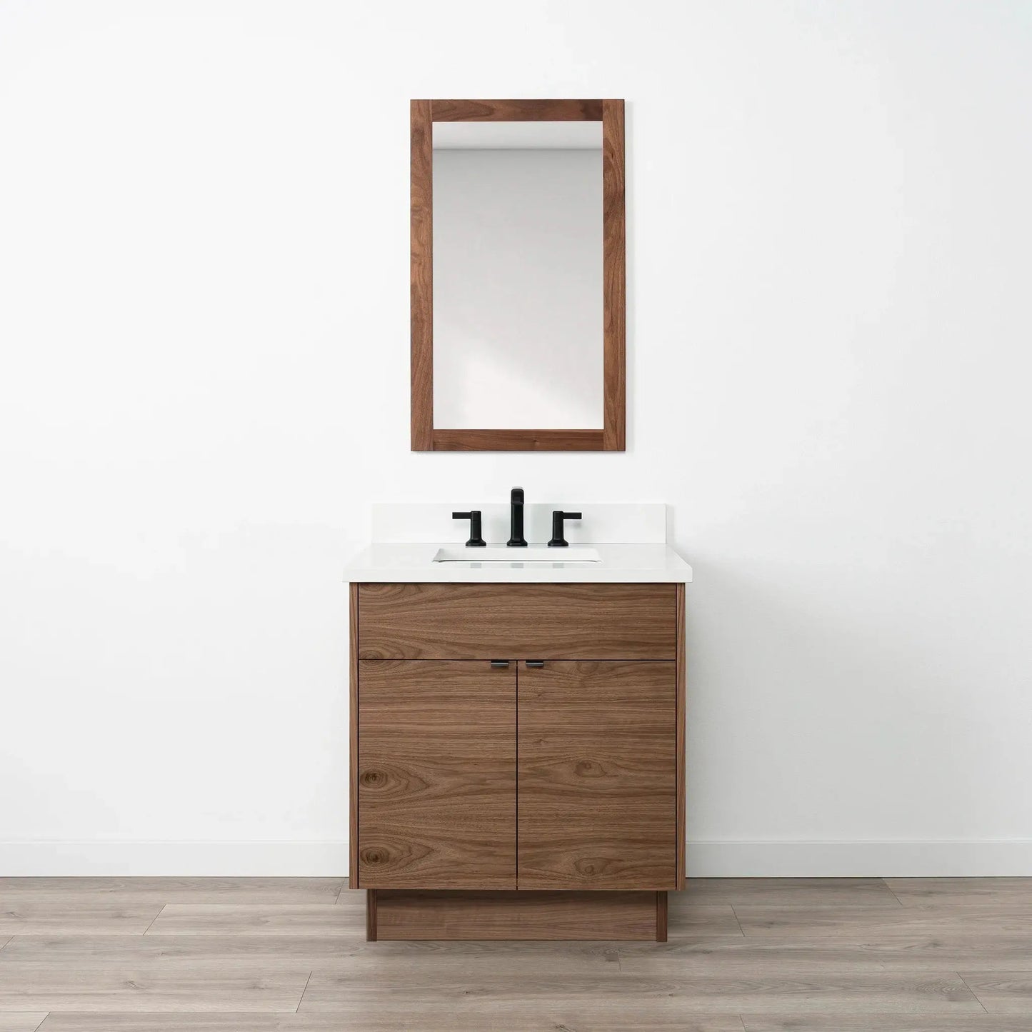 
                  
                    Austin SLIM 30" American Black Walnut Bathroom Vanity Teodor Bathroom Vanity Canada
                  
                
