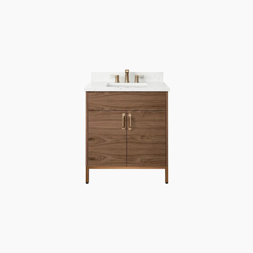 
                  
                    Austin SLIM 30" American Black Walnut Bathroom Vanity Teodor Bathroom Vanity Canada
                  
                