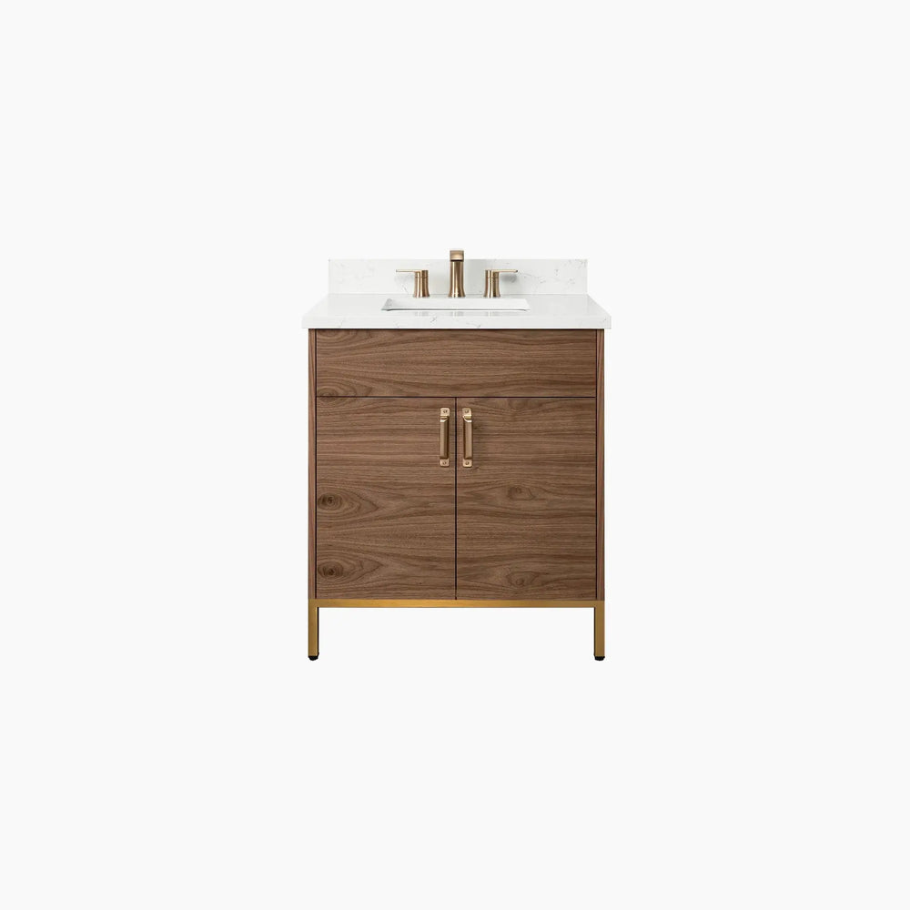 
                  
                    Austin SLIM 30" American Black Walnut Bathroom Vanity Teodor Bathroom Vanity Canada
                  
                