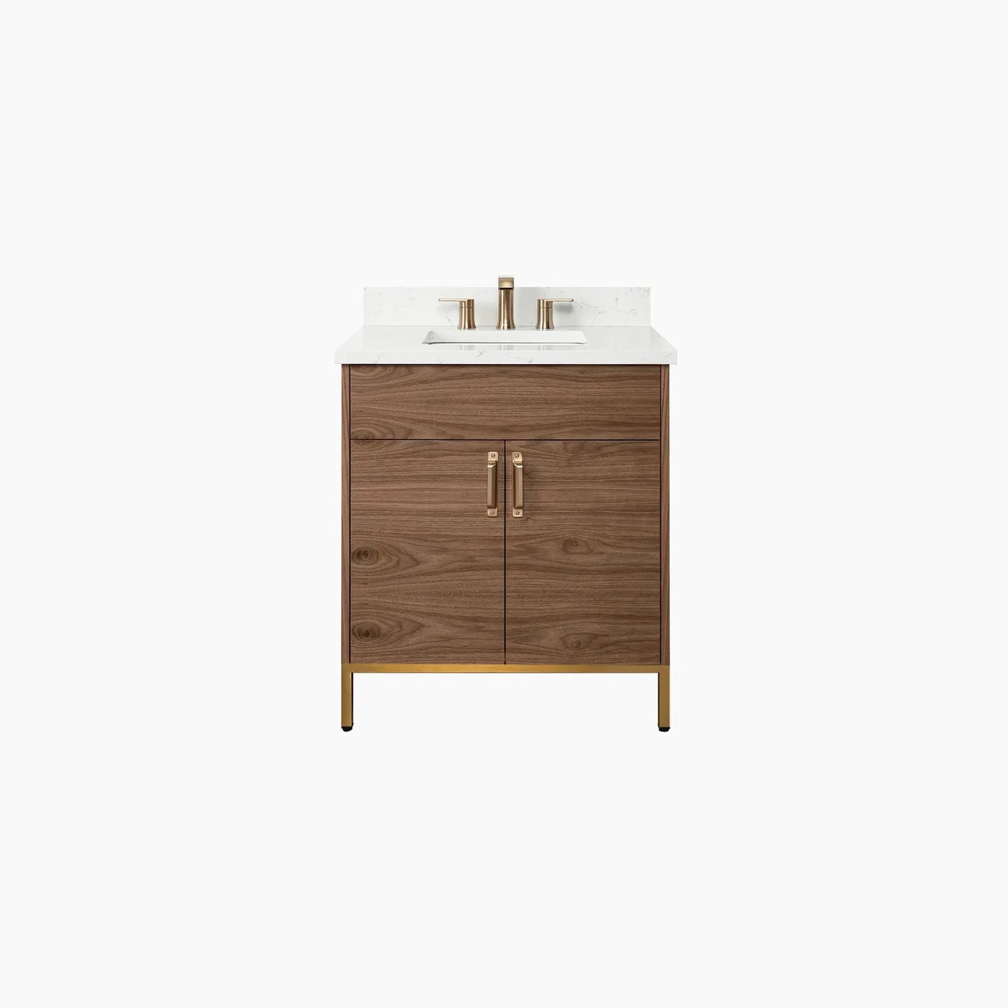 
                  
                    Austin SLIM 30" American Black Walnut Bathroom Vanity Teodor Bathroom Vanity Canada
                  
                