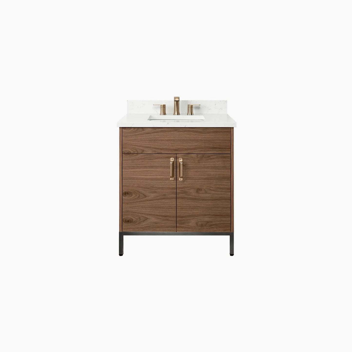 
                  
                    Austin SLIM 30" American Black Walnut Bathroom Vanity Teodor Bathroom Vanity Canada
                  
                
