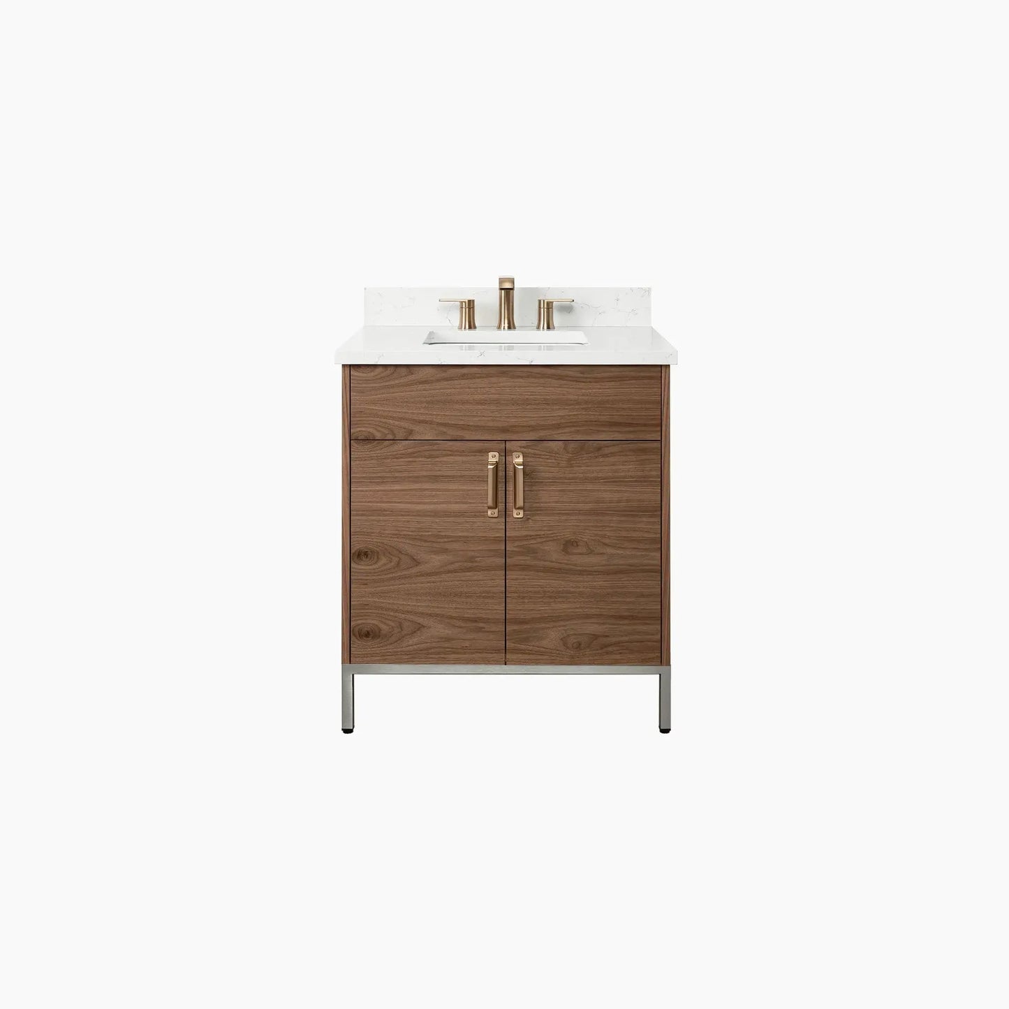 
                  
                    Austin SLIM 30" American Black Walnut Bathroom Vanity Teodor Bathroom Vanity Canada
                  
                