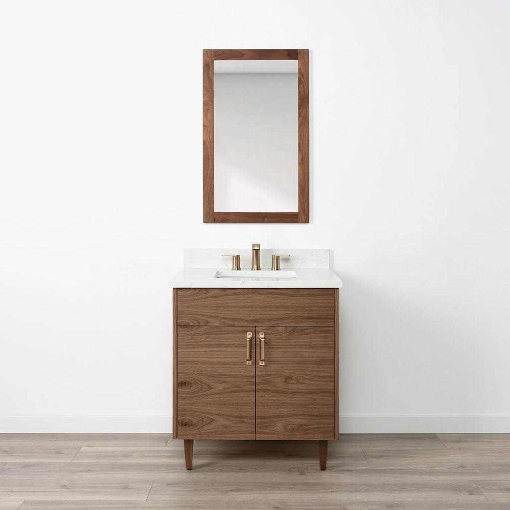 
                  
                    Austin SLIM 30" American Black Walnut Bathroom Vanity Teodor Bathroom Vanity Canada
                  
                