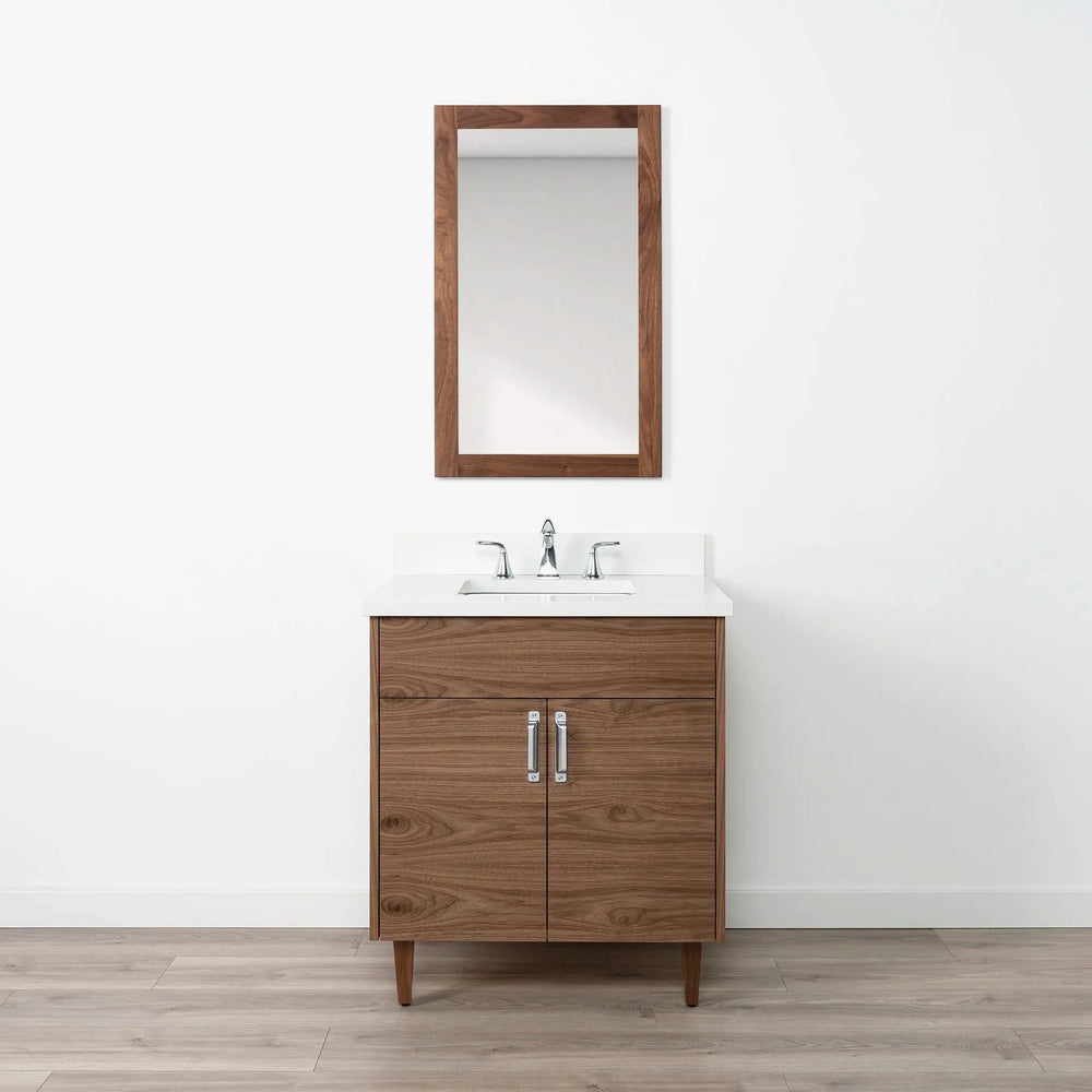 
                  
                    Austin SLIM 30" American Black Walnut Bathroom Vanity Teodor Bathroom Vanity Canada
                  
                