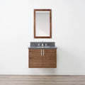 
                  
                    Austin SLIM 30" Wall Mount American Black Walnut Bathroom Vanity Teodor Bathroom Vanity Canada
                  
                