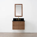 
                  
                    Austin SLIM 30" Wall Mount American Black Walnut Bathroom Vanity Teodor Bathroom Vanity Canada
                  
                