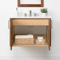 
                  
                    Austin SLIM 30" Wall Mount American Black Walnut Bathroom Vanity Teodor Bathroom Vanity Canada
                  
                