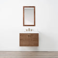 
                  
                    Austin SLIM 30" Wall Mount American Black Walnut Bathroom Vanity Teodor Bathroom Vanity Canada
                  
                