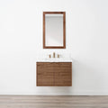 
                  
                    Austin SLIM 30" Wall Mount American Black Walnut Bathroom Vanity Teodor Bathroom Vanity Canada
                  
                