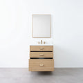 
                  
                    Austin 30" Natural White Oak Bathroom Vanity - Teodor Vanities
                  
                