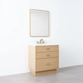 
                  
                    Austin 30" Natural White Oak Bathroom Vanity - Teodor Vanities
                  
                