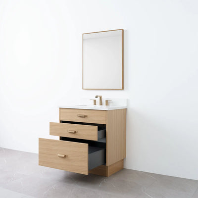Austin 30", Teodor® Natural White Oak Vanity Teodor Bathroom VanityCanada