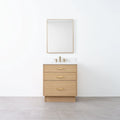 
                  
                    Austin 30" Natural White Oak Bathroom Vanity - Teodor Vanities
                  
                