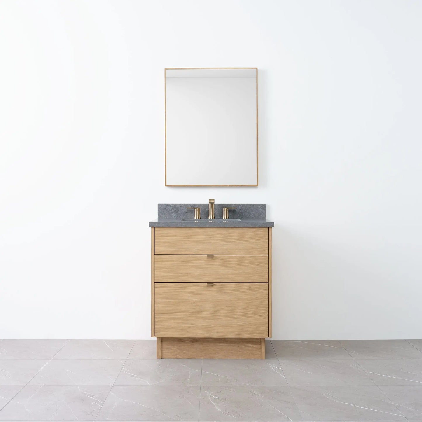 
                  
                    Austin 30" Natural White Oak Bathroom Vanity - Teodor Vanities
                  
                