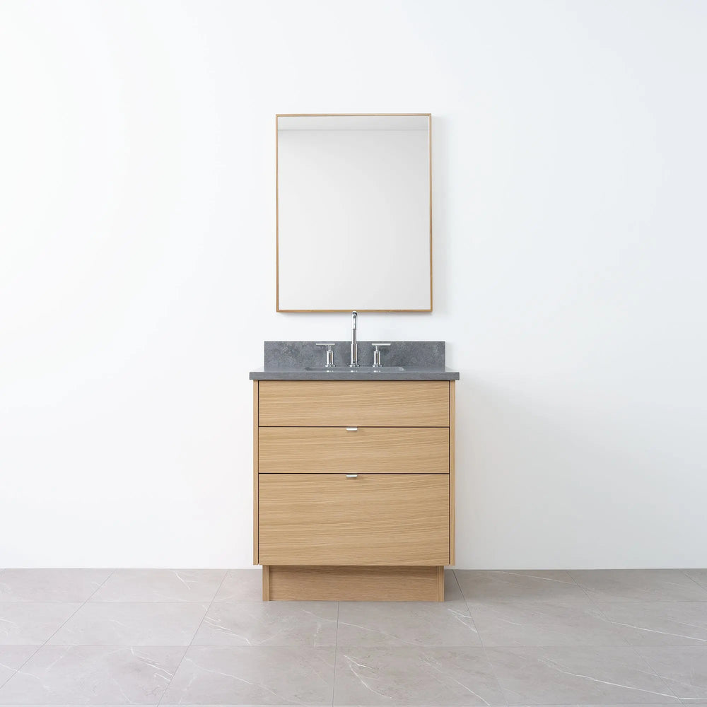
                  
                    Austin 30" Natural White Oak Bathroom Vanity - Teodor Vanities
                  
                