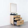 
                  
                    Austin 30" Natural White Oak Bathroom Vanity - Teodor Vanities
                  
                