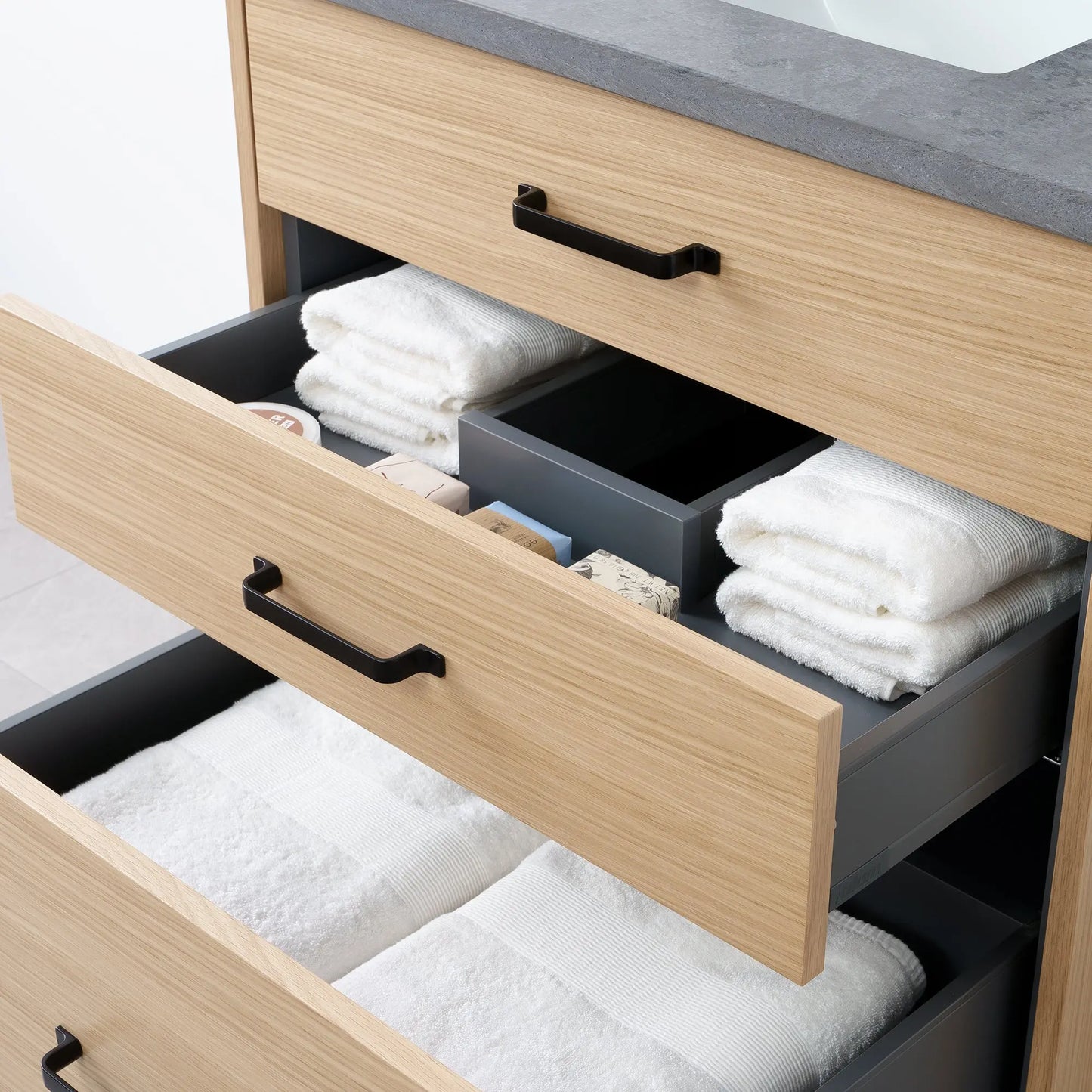 
                  
                    Austin 30" Natural White Oak Bathroom Vanity - Teodor Vanities
                  
                