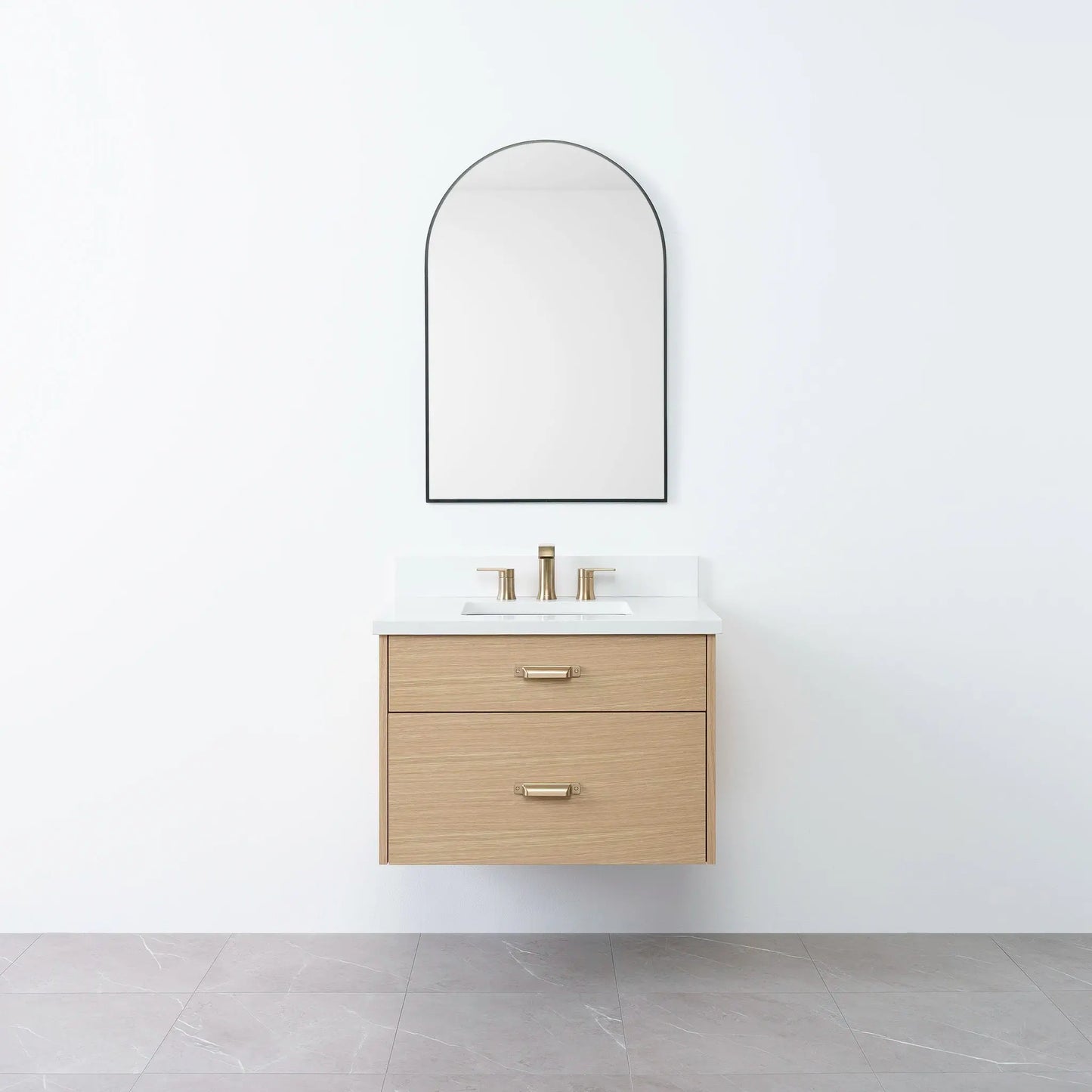 
                  
                    Austin 30", Teodor® Wall Mount Natural White Oak Vanity Teodor Bathroom VanityCanada
                  
                