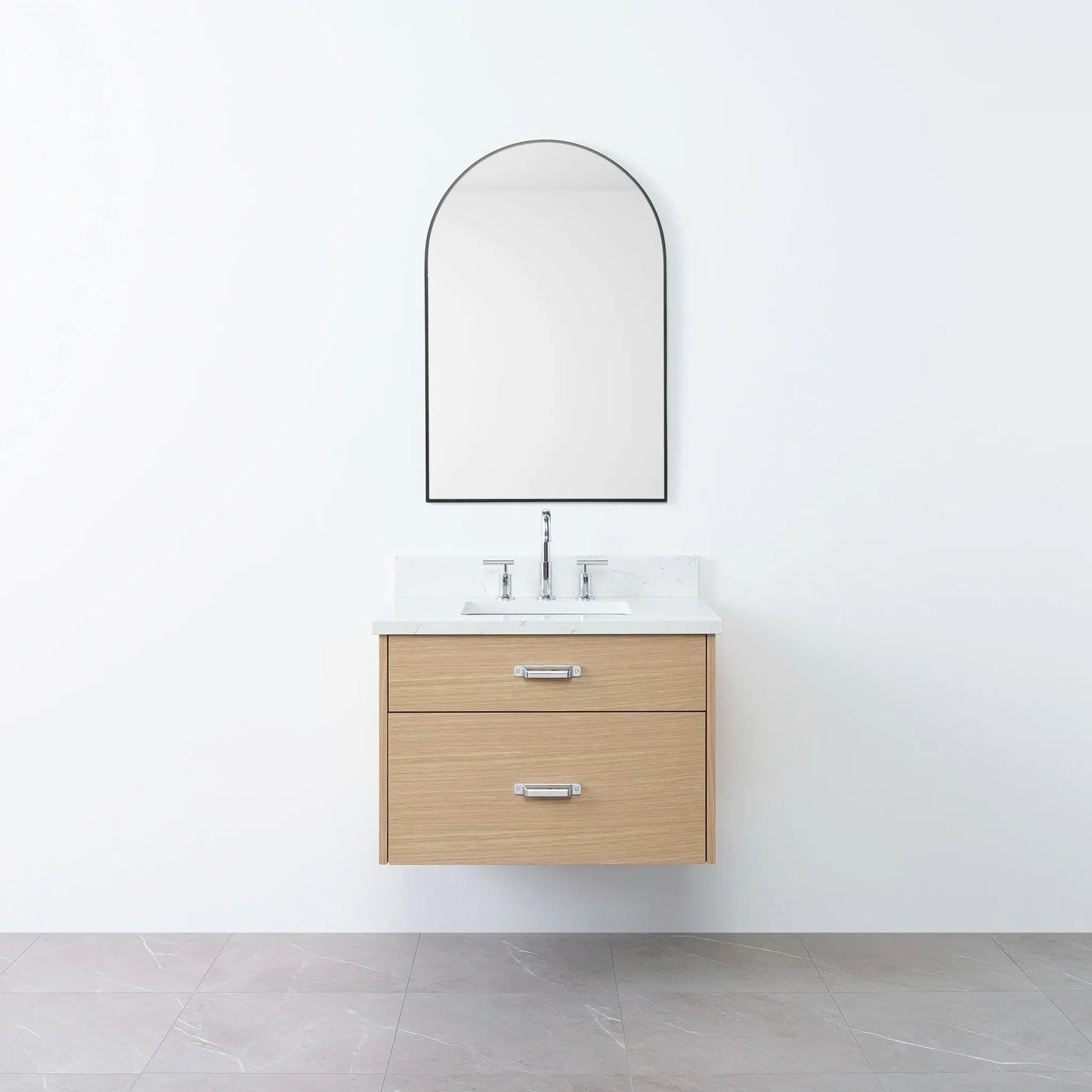
                  
                    Austin 30", Teodor® Wall Mount Natural White Oak Vanity Teodor Bathroom VanityCanada
                  
                