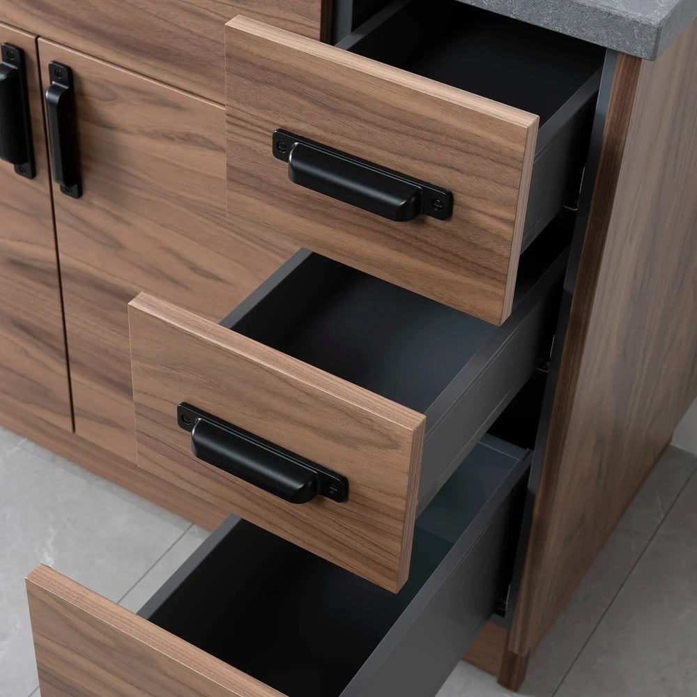 
                  
                    Austin 36", Teodor® Modern American Black Walnut Vanity, Left Sink Teodor
                  
                