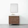 
                  
                    Austin 36", Teodor® Modern American Black Walnut Vanity, Left Sink Teodor
                  
                