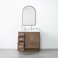
                  
                    Austin 36", Teodor® Modern American Black Walnut Vanity, Right Sink Teodor
                  
                