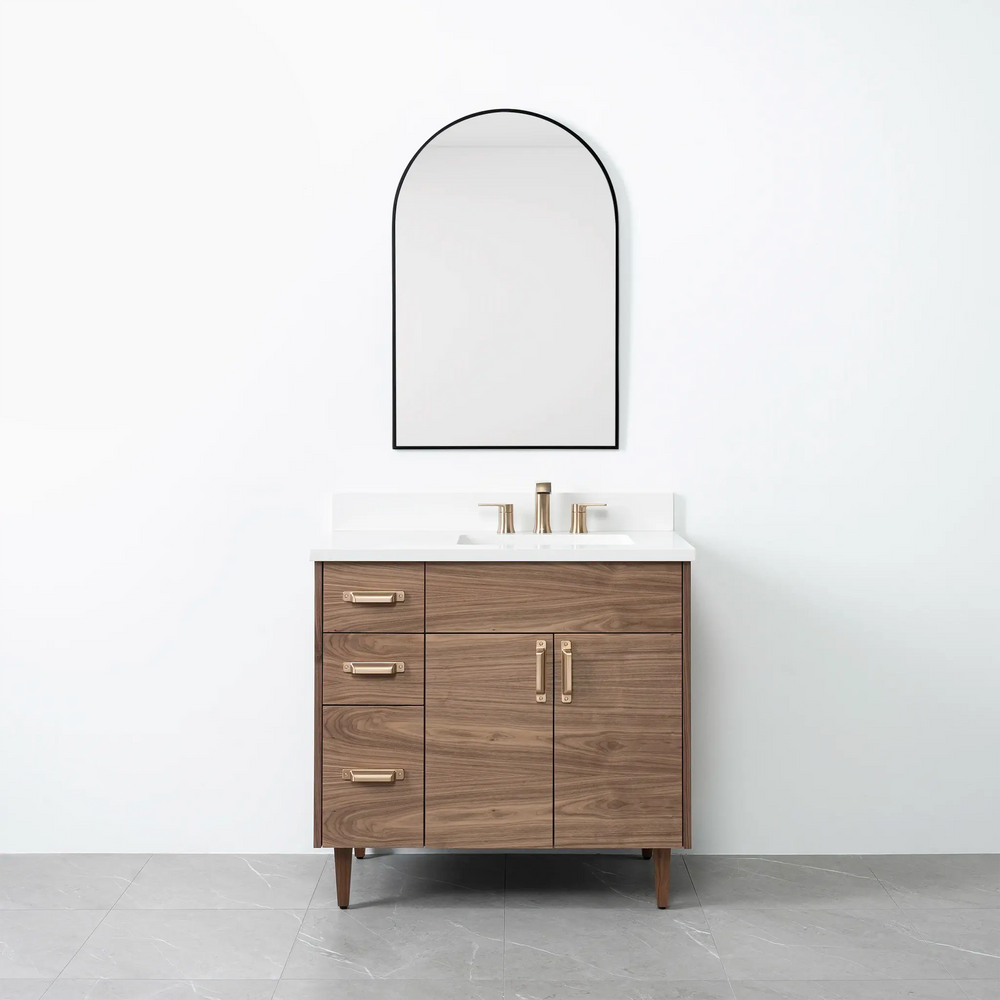 
                  
                    Austin 36", Teodor® Modern American Black Walnut Vanity, Right Sink Teodor
                  
                