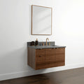 
                  
                    Austin 36", Teodor® Modern Wall Mount American Black Walnut Vanity, Right Sink Teodor
                  
                