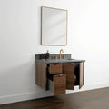 
                  
                    Austin 36", Teodor® Modern Wall Mount American Black Walnut Vanity, Right Sink Teodor
                  
                