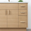 
                  
                    Austin 36" Natural White Oak Bathroom Vanity, Left Sink - Teodor Vanities
                  
                