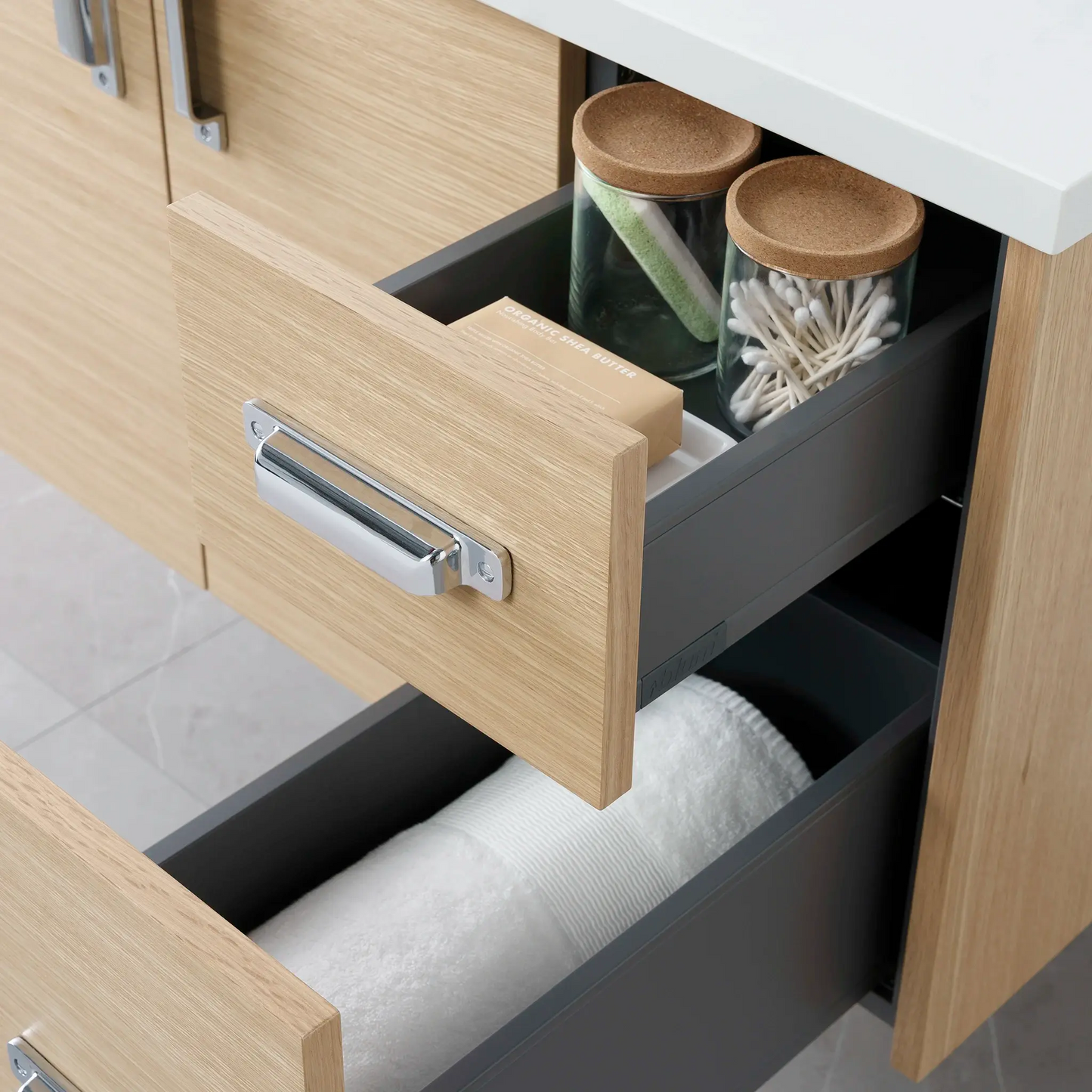 
                  
                    Austin 36", Teodor® Wall Mount Natural White Oak Vanity, Left Sink Teodor Bathroom VanityCanada
                  
                