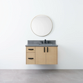 
                  
                    Austin 36", Teodor® Wall Mount Natural White Oak Vanity, Right Sink Teodor Bathroom VanityCanada
                  
                