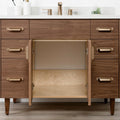 
                  
                    Austin Stainless SLIM 42" American Black Walnut Bathroom Vanity Teodor Bathroom Vanity Canada
                  
                