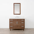 
                  
                    Austin Stainless SLIM 42" American Black Walnut Bathroom Vanity Teodor Bathroom Vanity Canada
                  
                