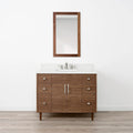 
                  
                    Austin Stainless SLIM 42" American Black Walnut Bathroom Vanity Teodor Bathroom Vanity Canada
                  
                